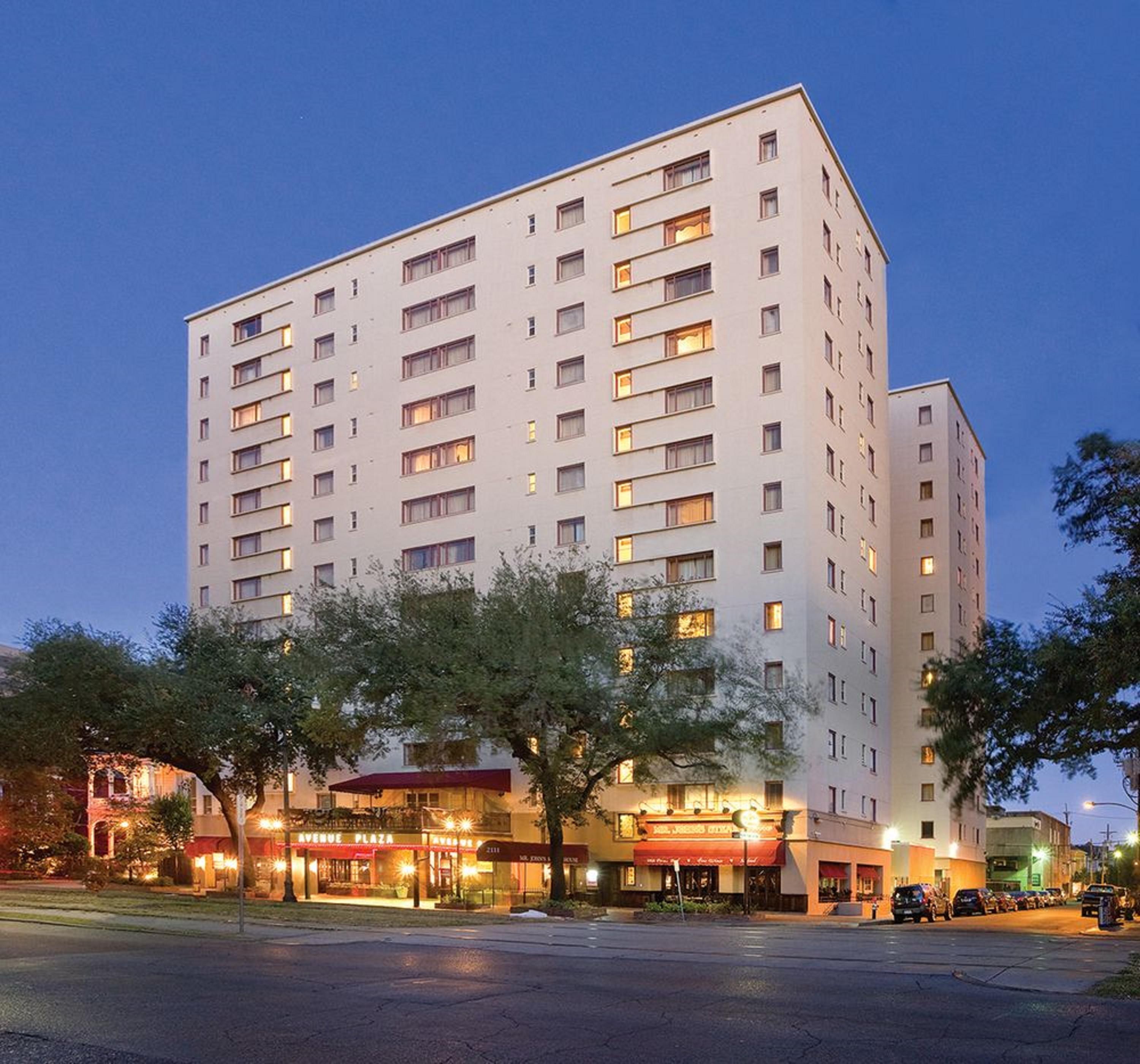 Hotel Club Wyndham Avenue Plaza New Orleans Exterior foto